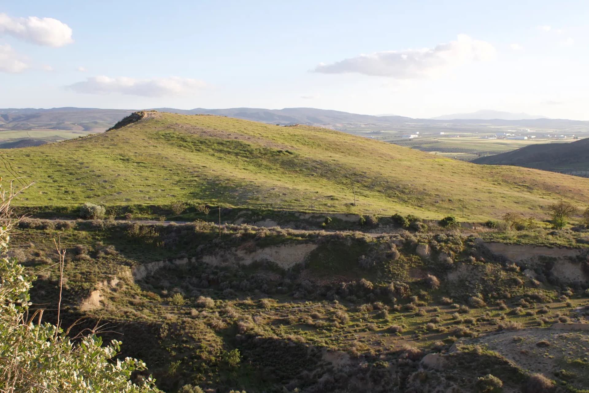 Vista de La Malahá, en la comarca de Alhama (Granada)