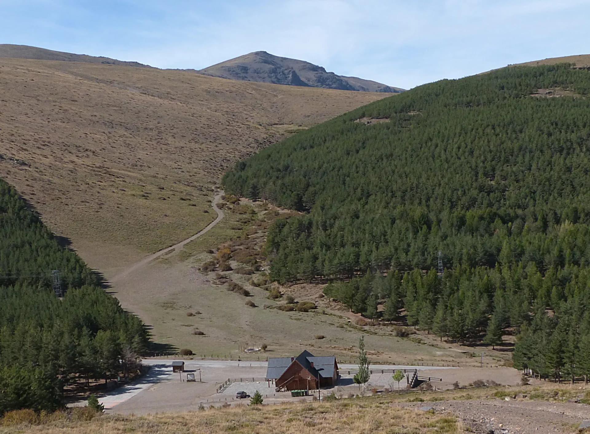 Puerto de la Ragua, entrada a la Alpujarra Alta, en Sierra Nevada