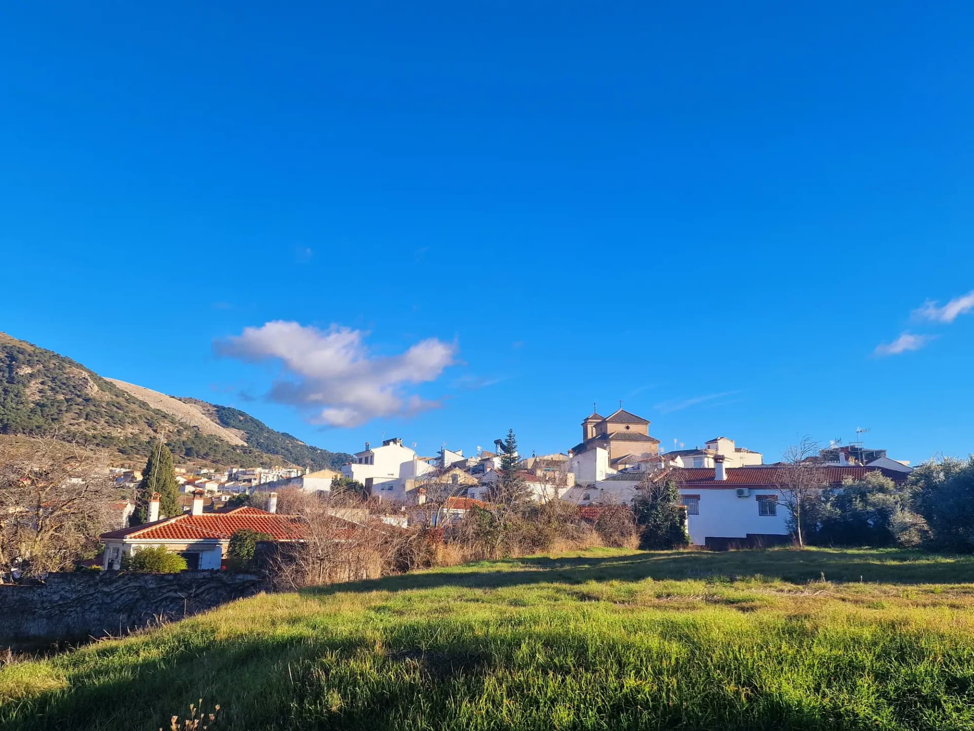 Vista de Nívar, en la Sierra de Huétor