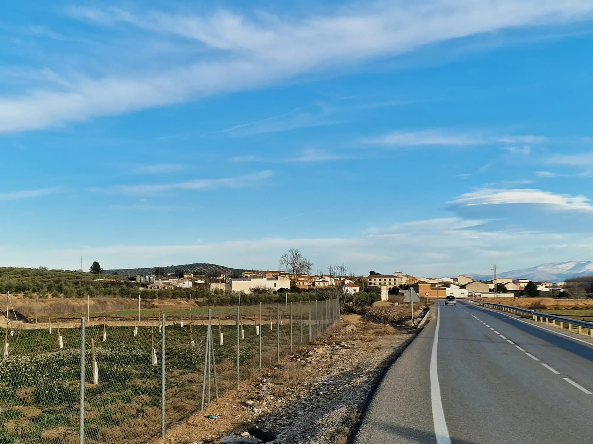 Vista de Villanueva Mesía, en el Poniente Granadino