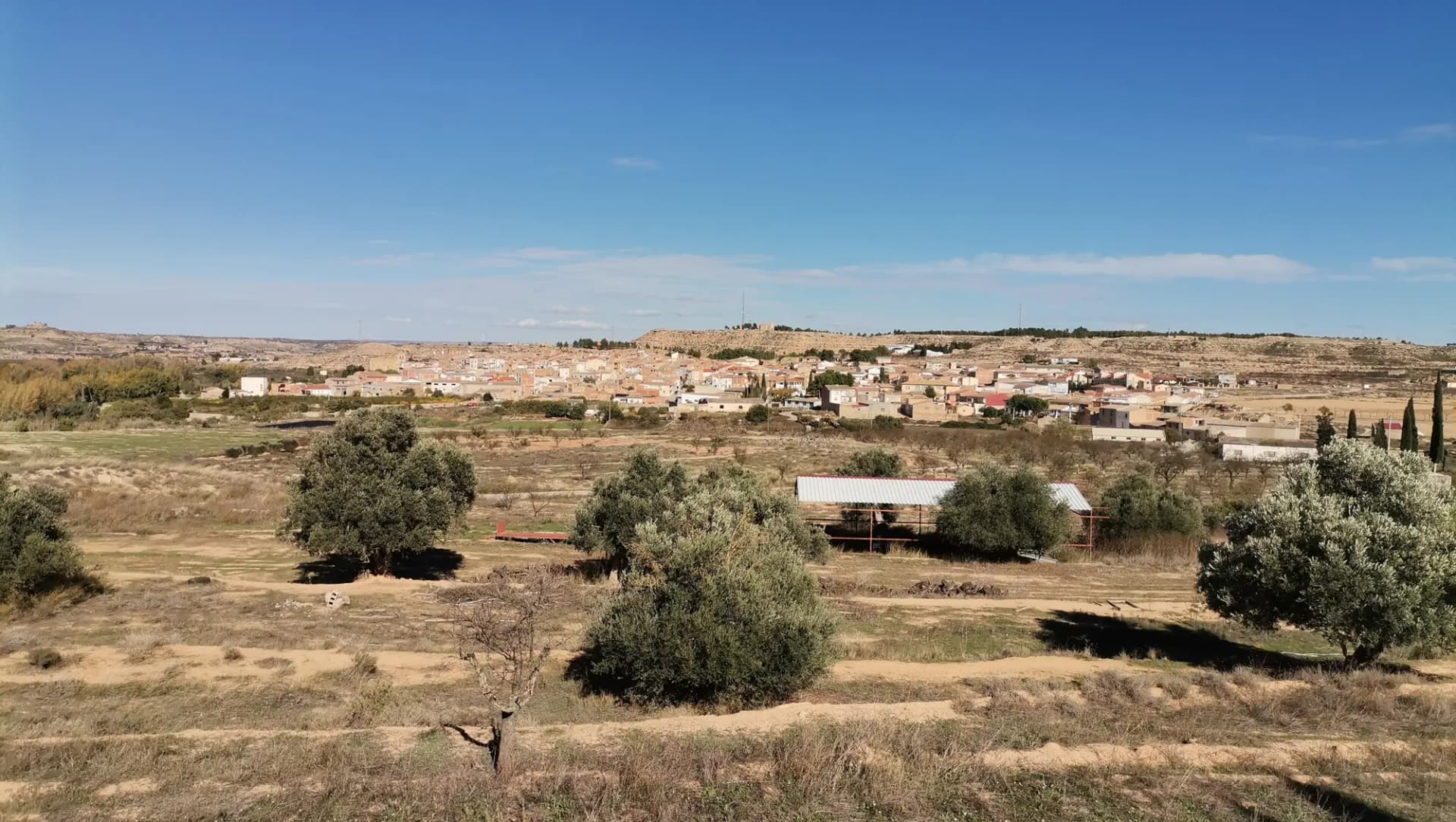 Vista general de Fabara